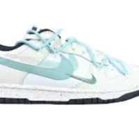 DUNK LOW ‘MULTIPLE AQUA SWOOSHES’ SAIL BLACK