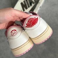 TRAVIS SCOTT X AIR JORDAN 1 AJ1 LOW - SHY PINK