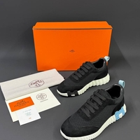 Hermès Bouncing Sneaker „in graphic mesh and suede goatskin“