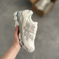 Gel NYC Running White Grey