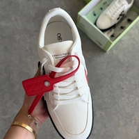 Off-White Canvas Low-Top “White”
