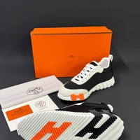 Hermès Bouncing Sneaker „Graphic Mesh & Suede Goatskin“