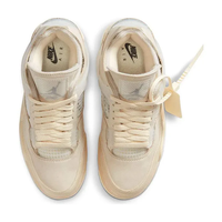 OFF-WHITE x  Air Jordan 4 SP 'Sail'