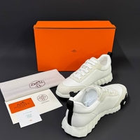 Hermès Bouncing Sneaker „Graphic Mesh & Suede Goatskin“