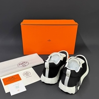 Hermès Bouncing Sneaker „Graphic Mesh & Suede Goatskin“