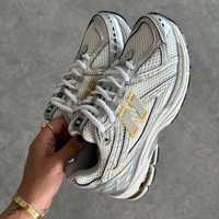 New Balance 1906R White Silver Metallic Gold