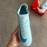 Nike Zoom Mercurial Superfly 9 Pro FG Firm Ground High-Top Blue