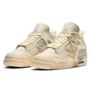 OFF-WHITE x  Air Jordan 4 SP 'Sail'