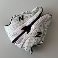New Balance 740 'White Silver Black'