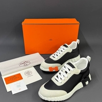 Hermès Bouncing Sneaker „Graphic Mesh & Suede Goatskin“