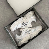 New Balance 9060 'White Black Metallic Silver'