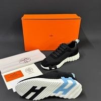 Hermès Bouncing Sneaker „in graphic mesh and suede goatskin“