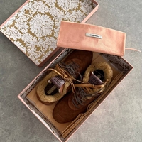 Miu Miu x New Balance 574 SL “Shearling Brown”