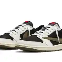 Travis Scott X Air Jordan 1 Retro Low OG Olive