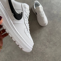 Air Force 1 luxe “White & Black”