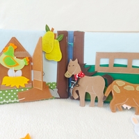 Тиха книжка от плат Ясен