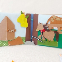 Тиха книжка от плат Ясен