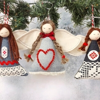 Играчка за елха Ангелче