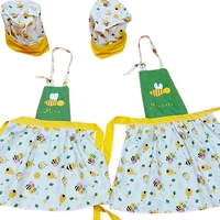 Комплект престилки за готвене Мама и дете Пчелички