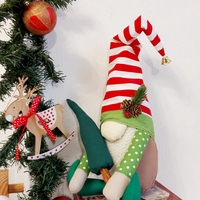 Коледно джудже за декорация райе