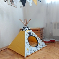 Палатка за домашни любимци Tee Pee лъвчета