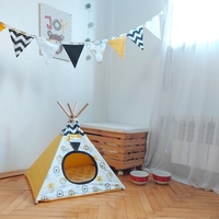 Палатка за домашни любимци Tee Pee лъвчета
