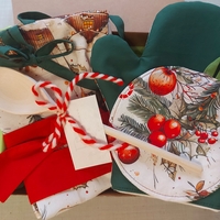 Комплект винтидж престилка с ръкохватки 2