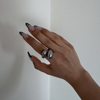 CHUNKY SILVER RING