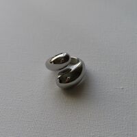 CHUNKY SILVER RING