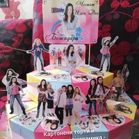 Картонена торта  I Carly ( Nickelodeon) 3