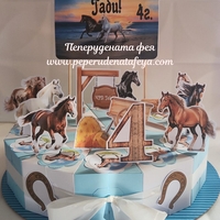 Картонена торта Кончета