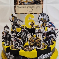 Картонена торта Венъм 1 / VENOM 1