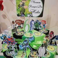 Картонена торта Бен 10 (4)  / BEN 10 (4)