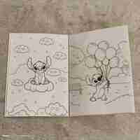 Книжка за оцветяване /ТЕМАТИЧНА/  -  12см х 9см + 6бр. цветни мини моливчета + 1бр. Сапунени мехури