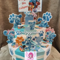 Картонена торта Загадките на Блу 2