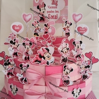 Картонена торта Мини Маус  20 / Minnie Mouse  20