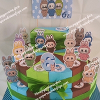 Картонена торта ЛАБУБУ 6 / LABUBU 6