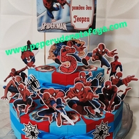 Картонена торта  СПАЙДЪРМЕН  2 / Spiderman 2