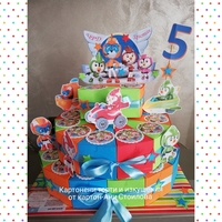 Картонена торта ТОП КАДЕТИ / Top Wing