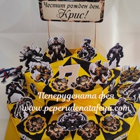 Картонена торта Венъм 1 / VENOM 1