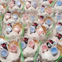 Керамичен комплект за оцветяване- 1бр.фигурка 