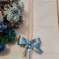 Ритуална  свещ за кръщене 1