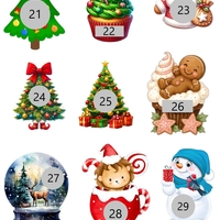 Коледни скреч късмети в кутийка - 13бр.