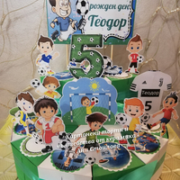 Картонена торта  ФУТБОЛ 11