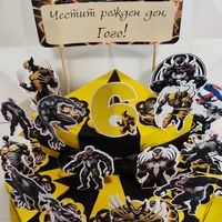 Картонена торта Венъм 1 / VENOM 1