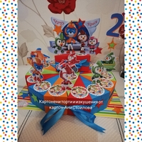 Картонена торта ТОП КАДЕТИ / Top Wing