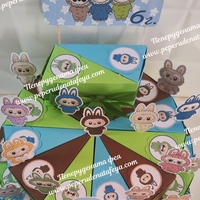 Картонена торта ЛАБУБУ 6 / LABUBU 6