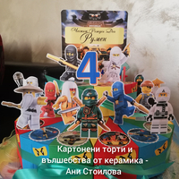 Картонена торта Нинджаго 1 / Ninjago 1