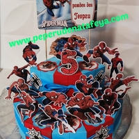 Картонена торта  СПАЙДЪРМЕН  2 / Spiderman 2