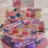 Картонена торта  ПРАСЕНЦЕТО ПЕПА  31 /  Peppa Pig 31